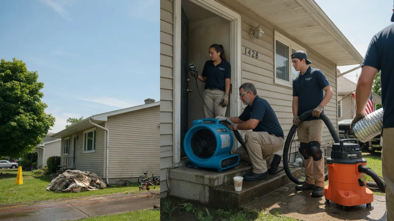 Water Damage Restoration in Aubrey, TX near me
